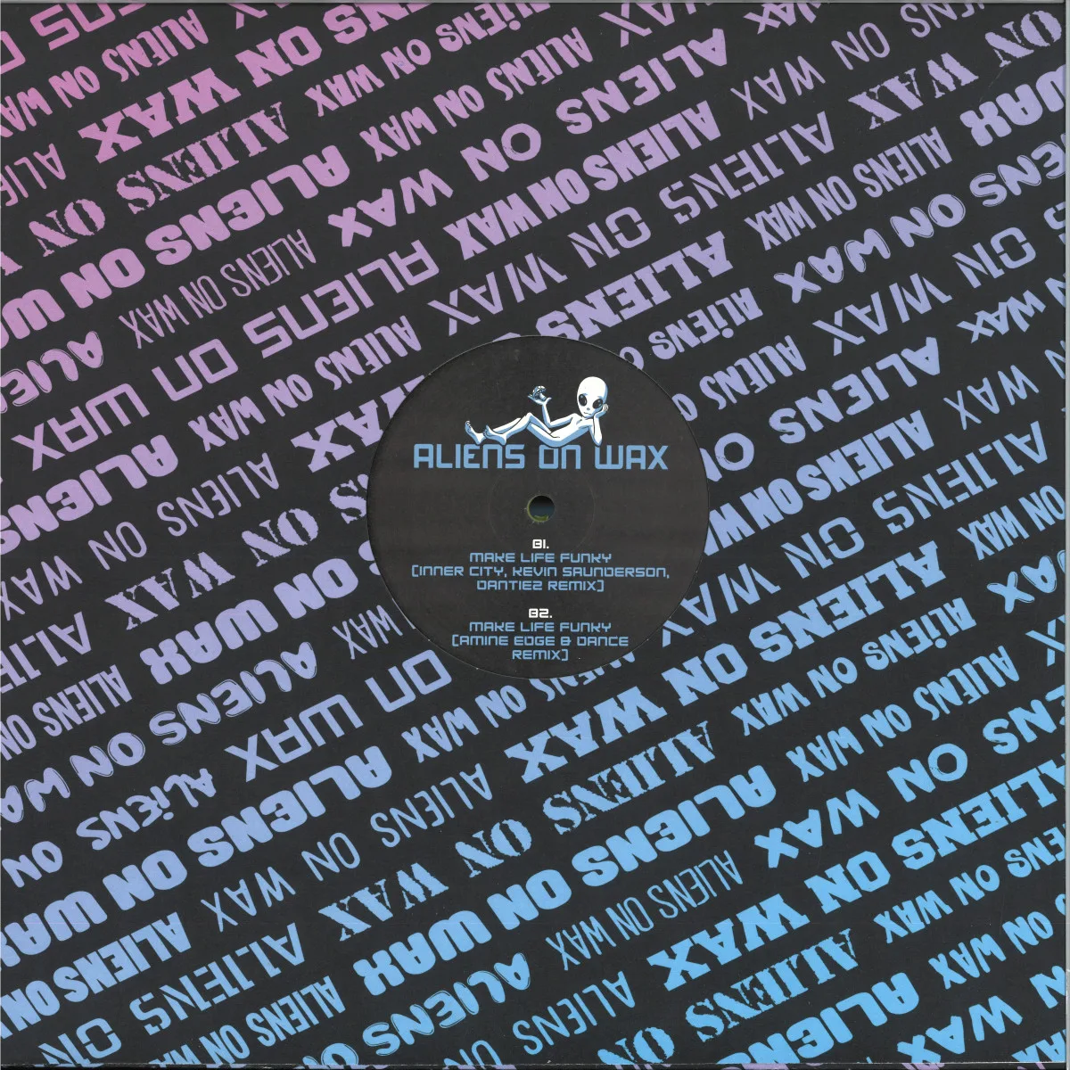 Обратная сторона обложки — Gettoblaster&Roland Clark — Make Life Funky EP