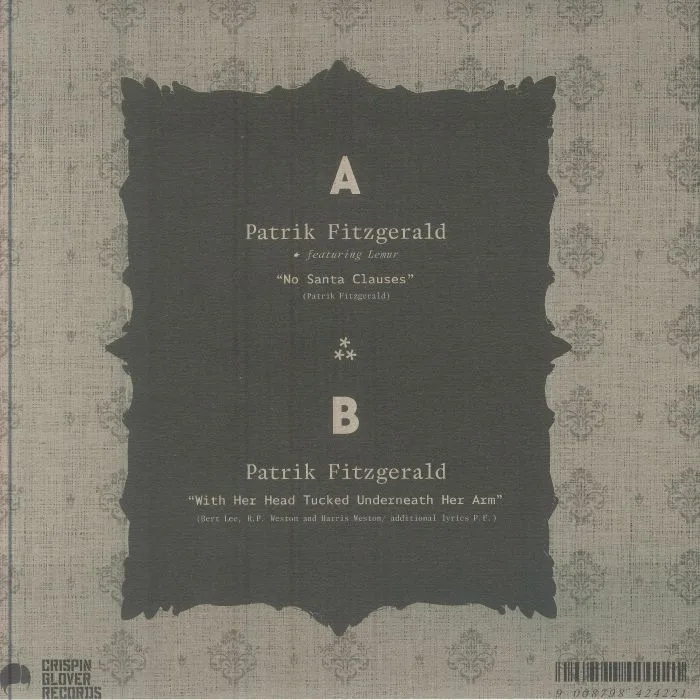 Обратная сторона обложки — Patrick FITZGERALD — No Santa Clauses