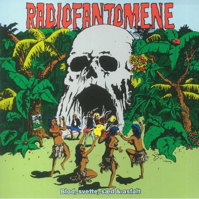 Front cover — RADIOFANTOMENE — Blod Svette Saed & Asfalt
