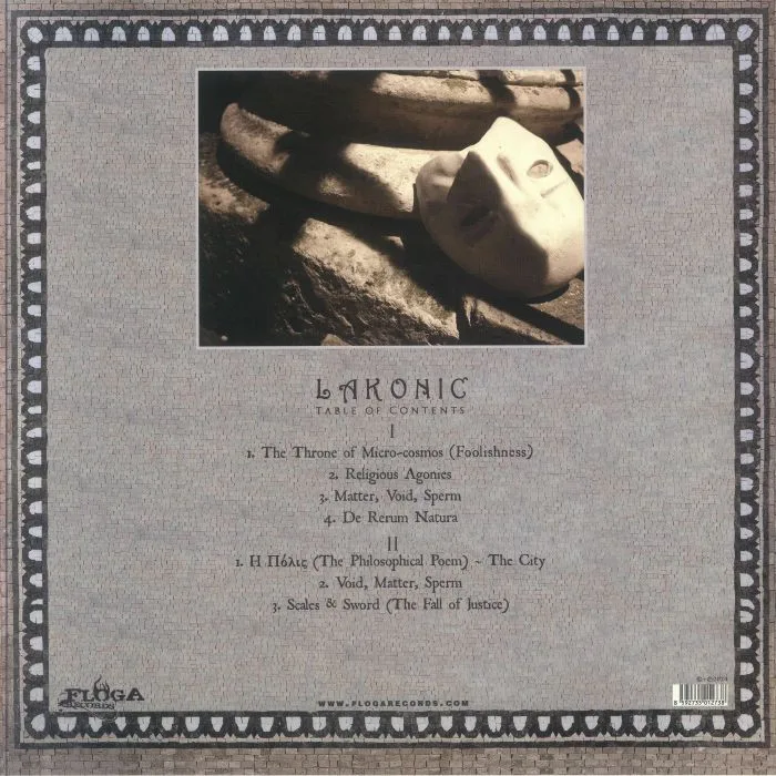Back cover — THYRATHEN — Lakonic