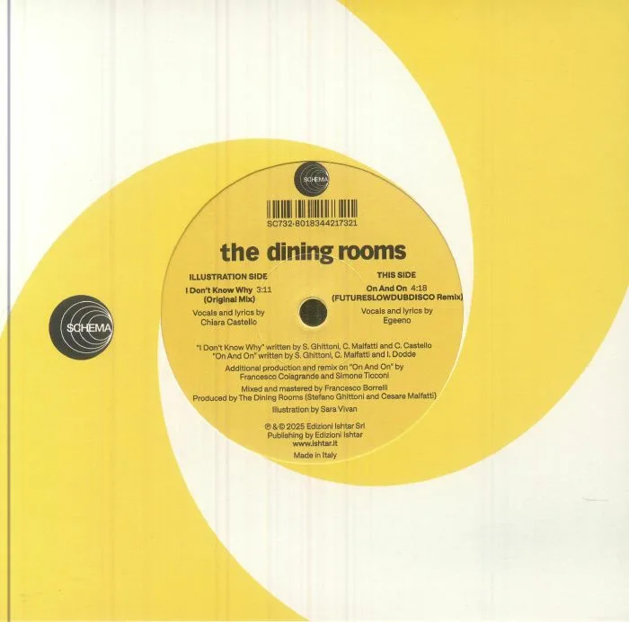 Back cover — The DINING ROOMS — I Don't Know Why