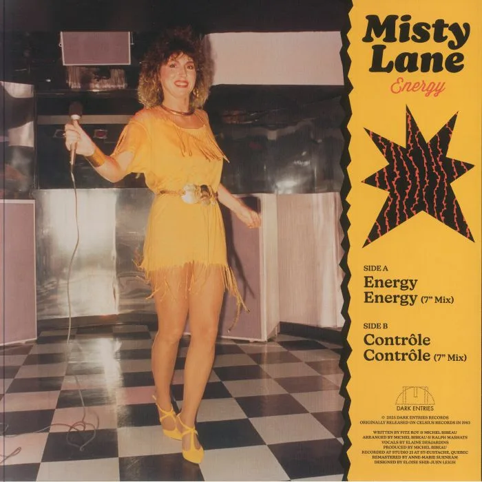Обратная сторона обложки — Misty LANE — Energy