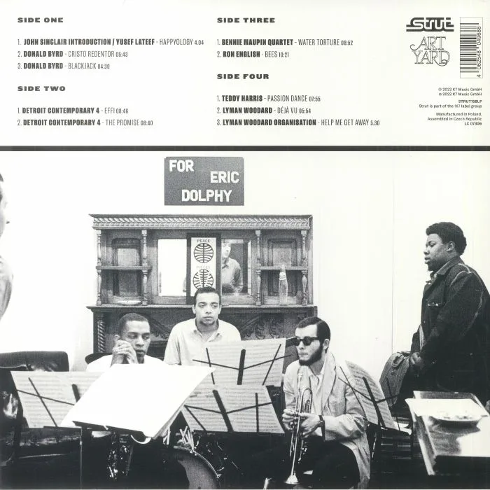 Back cover — John SINCLAIR / VARIOUS — Detroit Artists Workshop: Community Jazz & Art In The Motor City 1965-1981