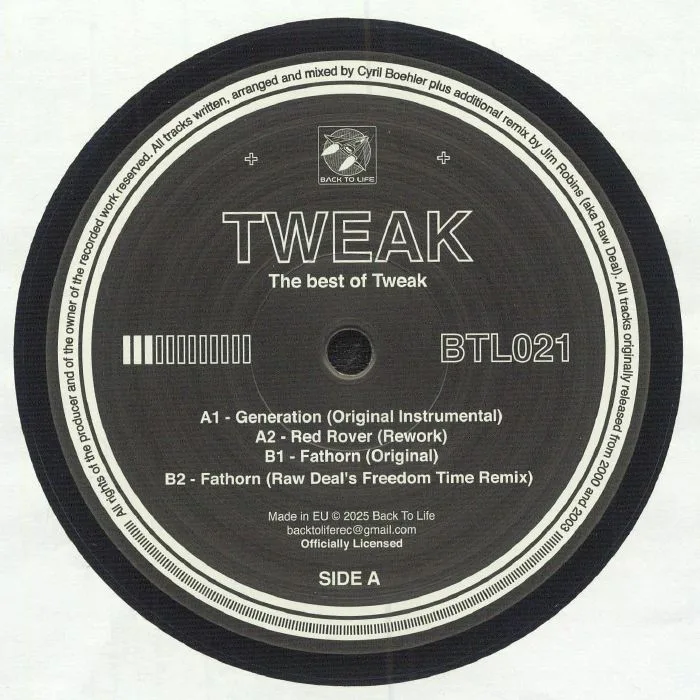 TWEAK — The Best Of Tweak