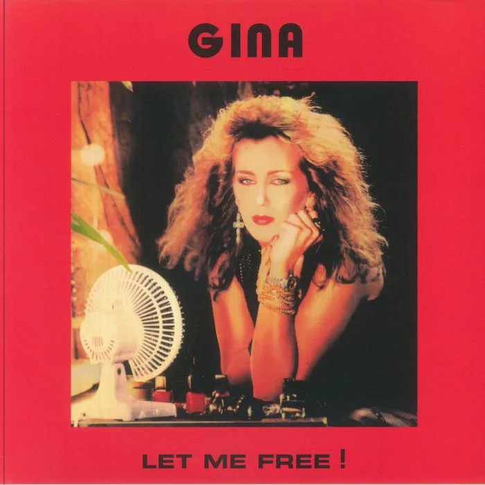 Лицевая сторона обложки — GINA — Let Me Free! (reissue)