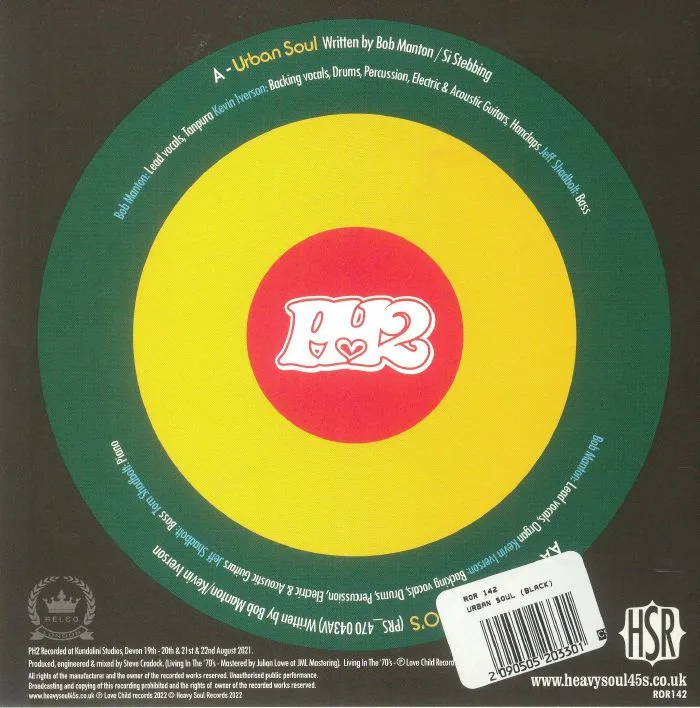 Back cover — PH2 — Urban Soul
