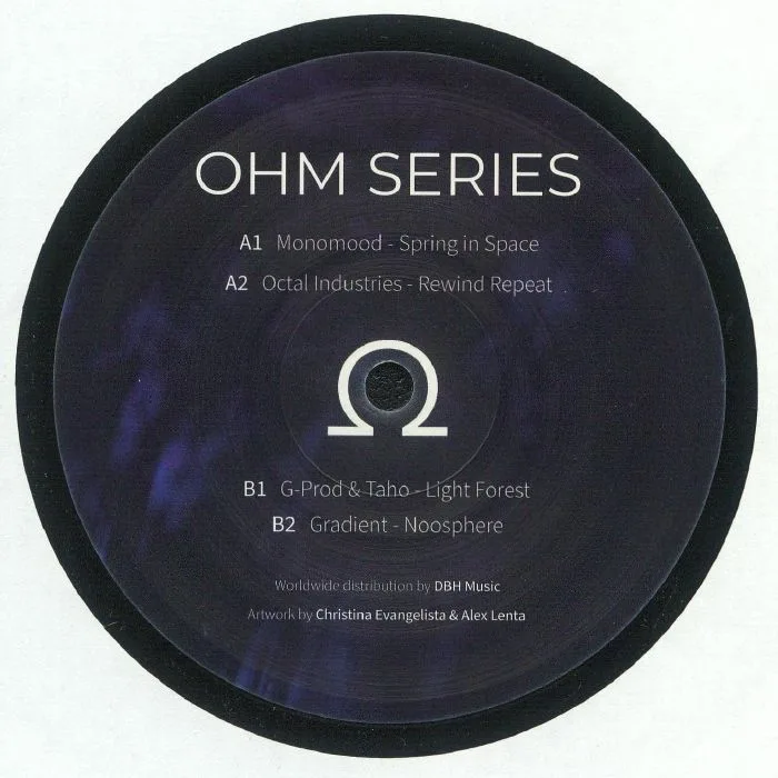 Лицевая сторона обложки — MONOMOOD / OCTAL INDUSTRIES / G PROD / TAHO / GRADIENT — Ohm Series #10