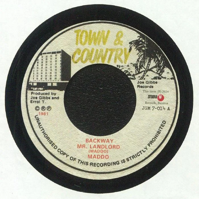 MADDO / PRINCE MOHAMMED / JOE GIBBS & THE PROFESSIONALS — Backway Mr Landlord