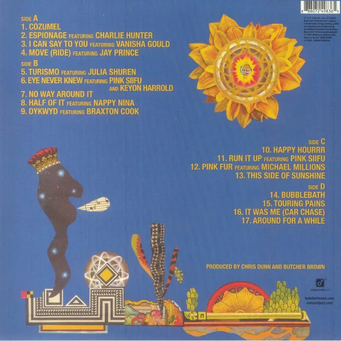 Back cover — BUTCHER BROWN — Solar Music