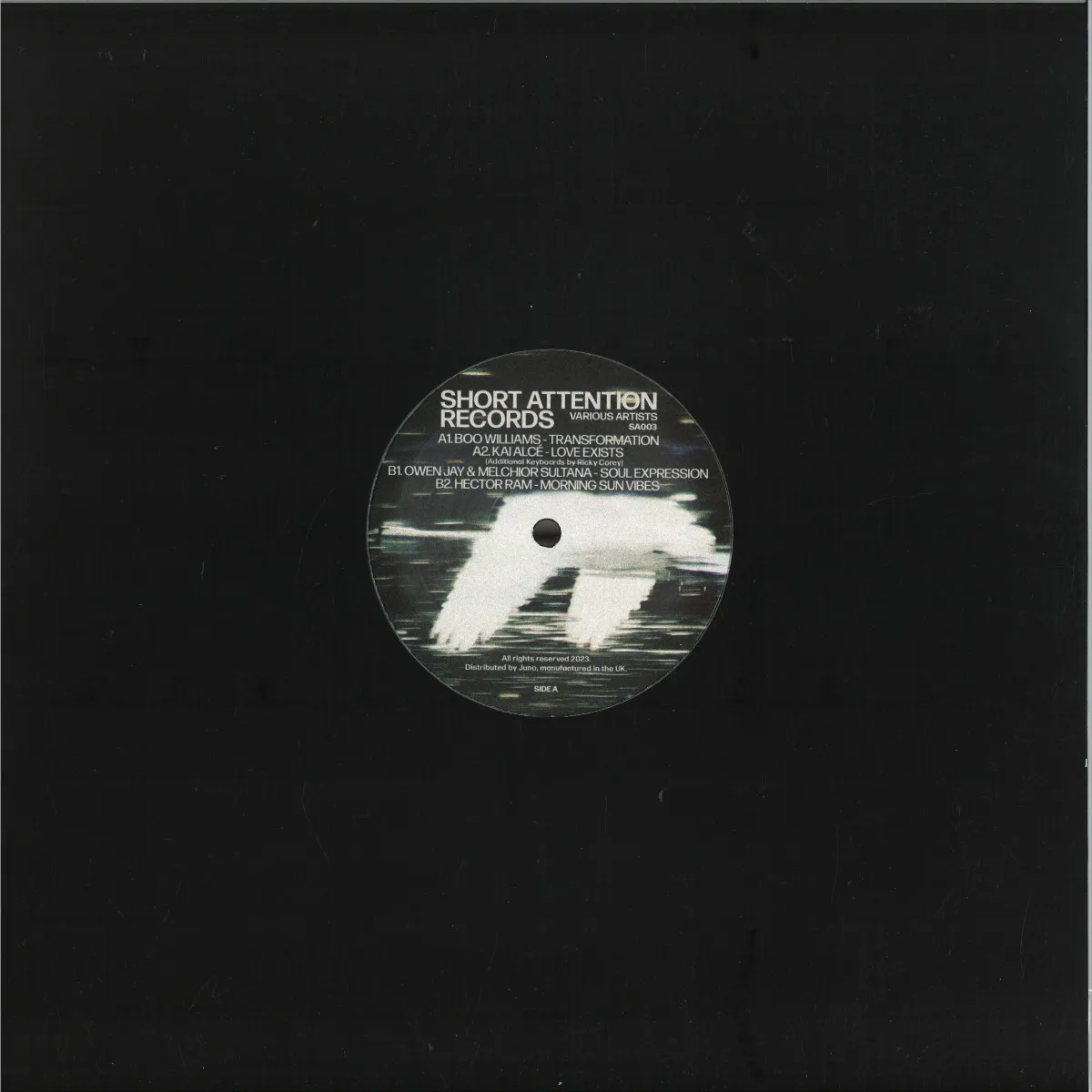 Back cover — Various — SA 003