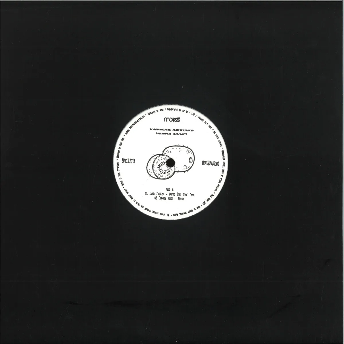 Back cover — Dj Delivery/Borka&The Gang/Even Funkier/Jordan Reece — Kiwi Jam