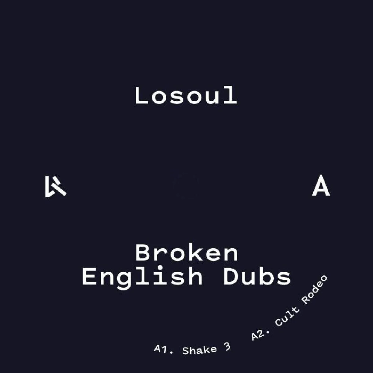 Front cover — Losoul — Broken English Dubs LP 2x12"
