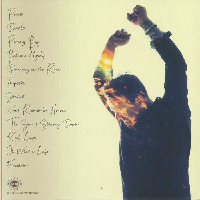 Back cover — Vince FREEMAN — Scars Ghosts & Glory