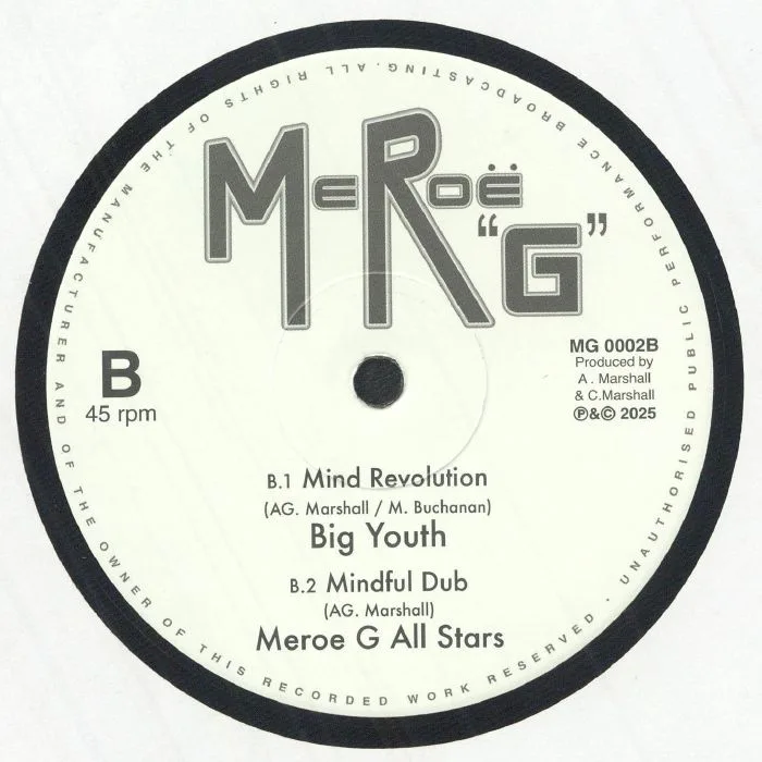 Обратная сторона обложки — MEROE G / MEROE G ALL STARS / BIG YOUTH — People's Revolution