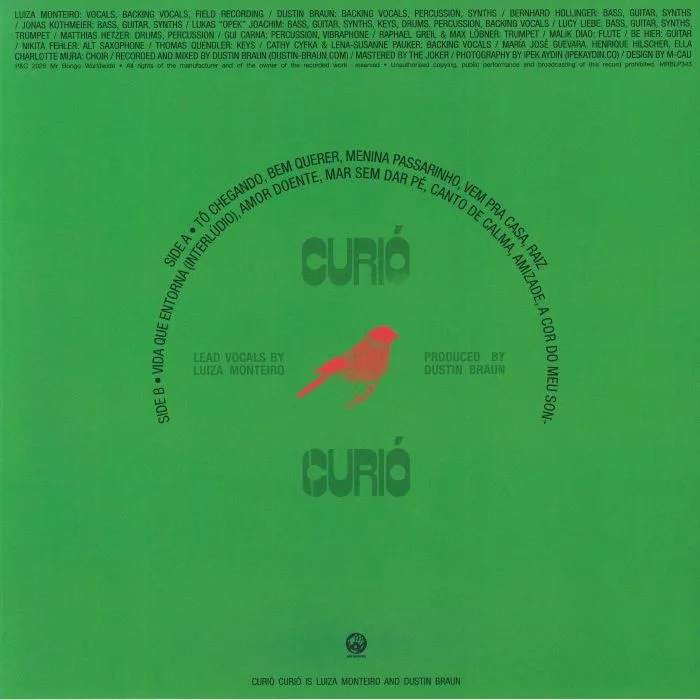 Обратная сторона обложки — CURIO CURIO — Curio Curio