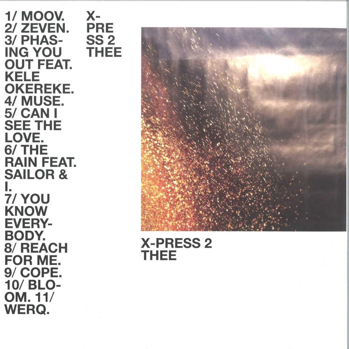 Front cover — X-Press 2 — Thee LP 2x12"