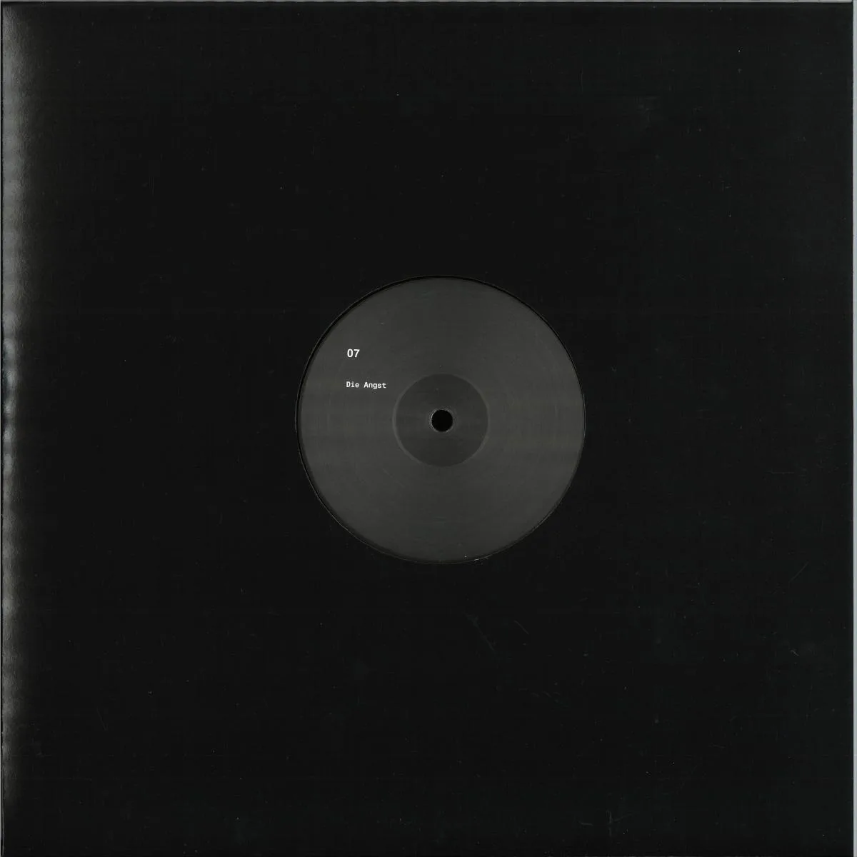 Back cover — Die Angst — Untitled