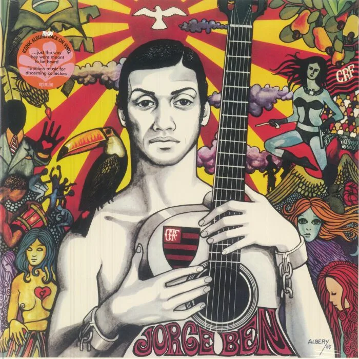 Лицевая сторона обложки — Jorge BEN — Jorge Ben (reissue)