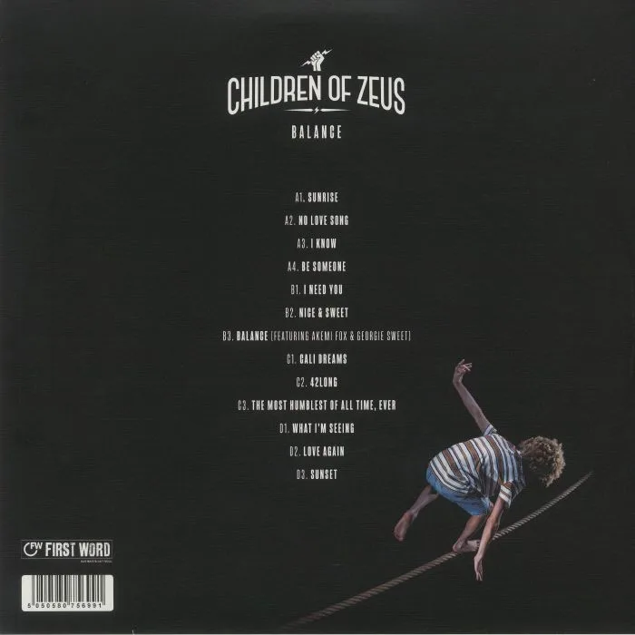 Back cover — CHILDREN OF ZEUS — Balance
