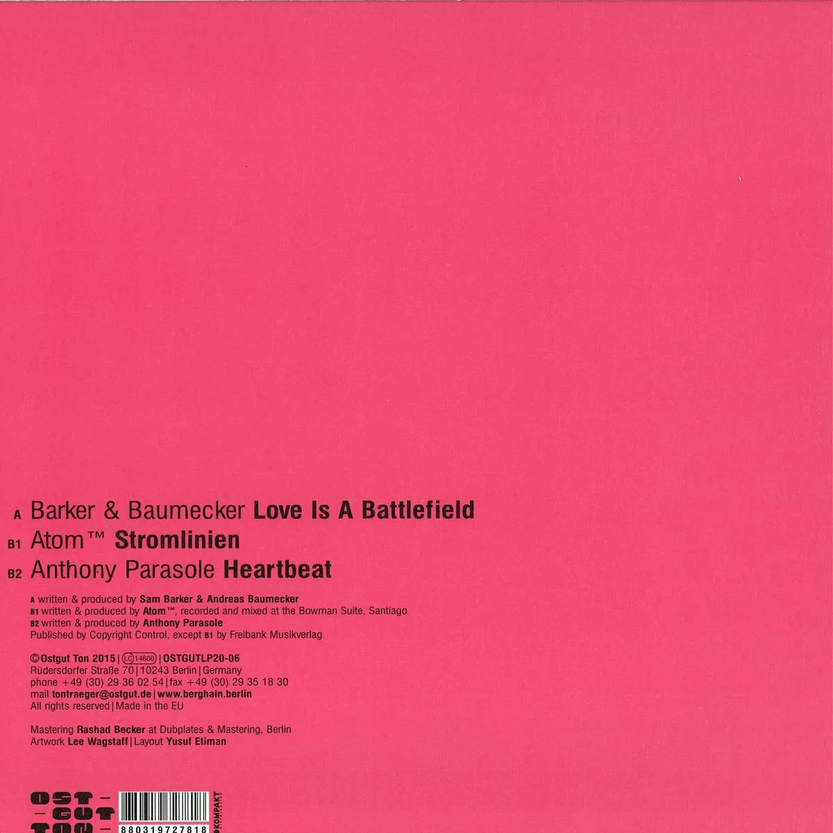 Back cover — Various — Zehn / Sechs