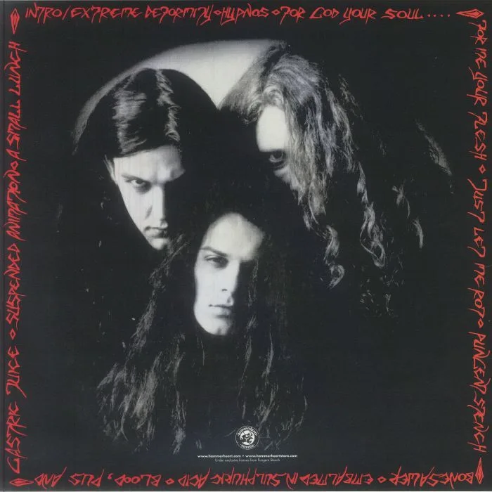 Back cover — PUNGENT STENCH — For God Your Soul For Me Your Flesh (reissue)