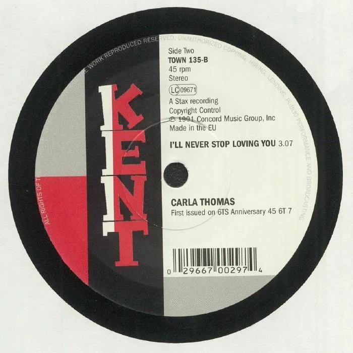 Back cover — Karmello BROOKS / CARLA THOMAS — Tell Me Baby