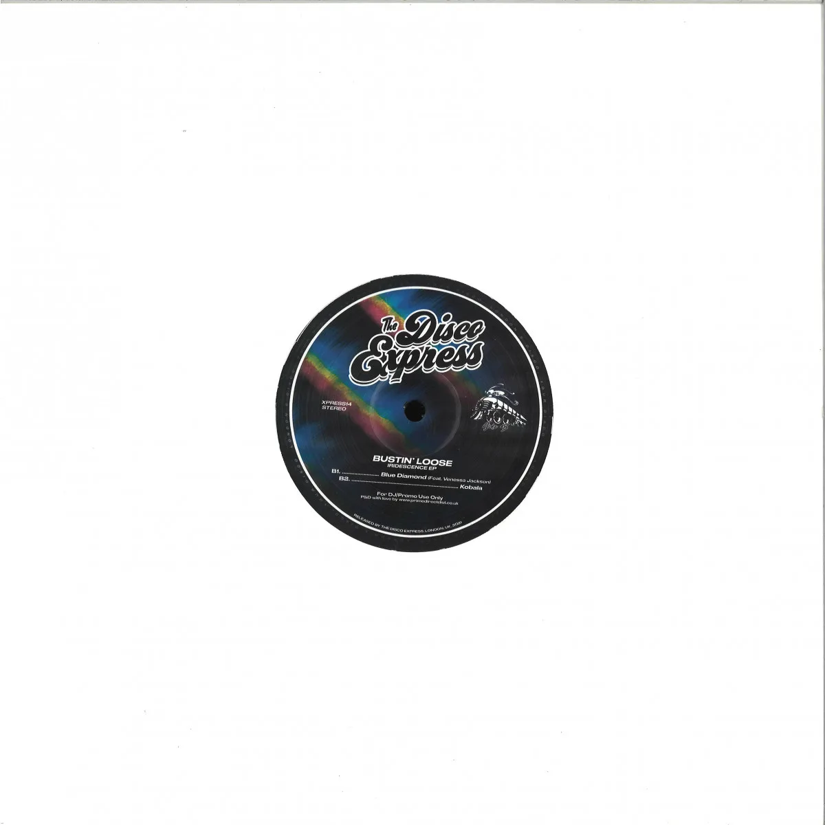Back cover — Bustin' Loose — Iridescence EP