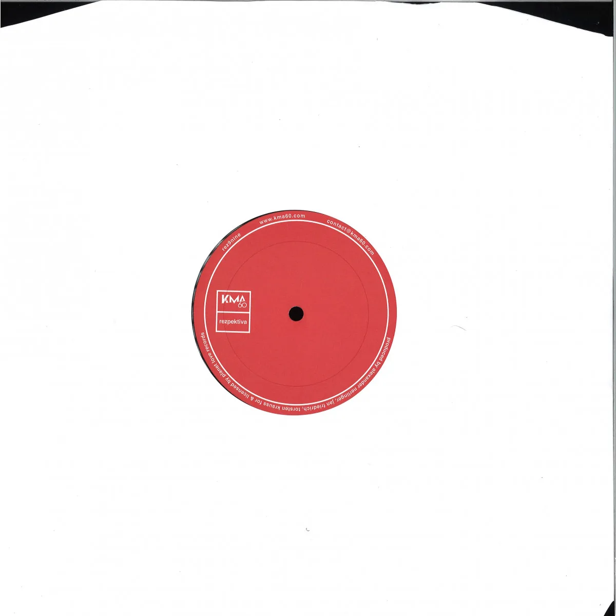Back cover — Xs-Ive House — REZ9nine EP