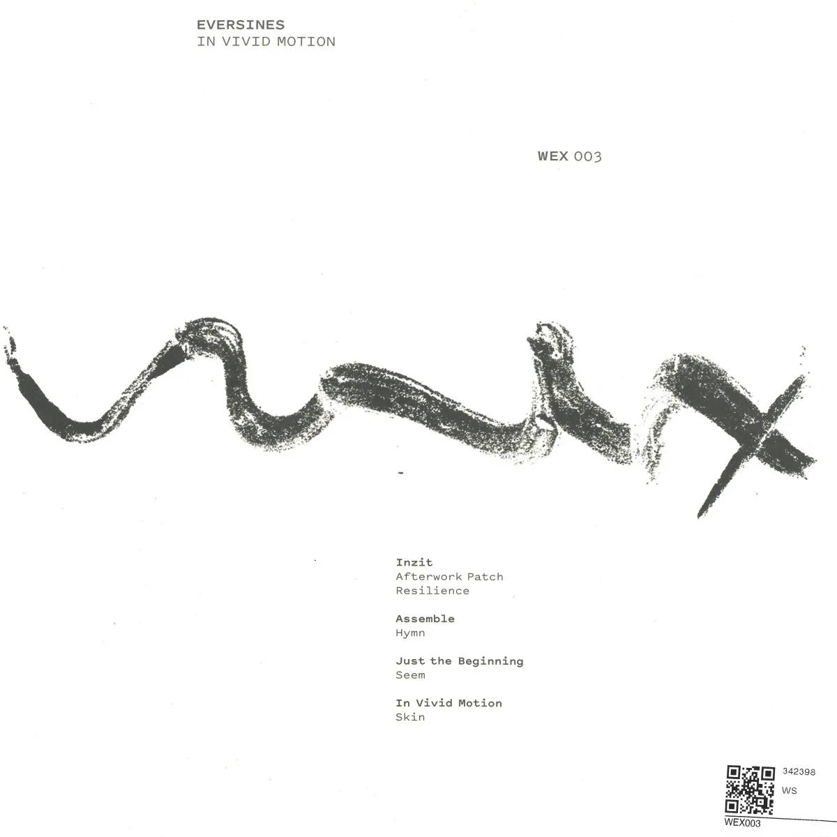 Back cover — Eversines — In Vivid Motion LP 2x12"