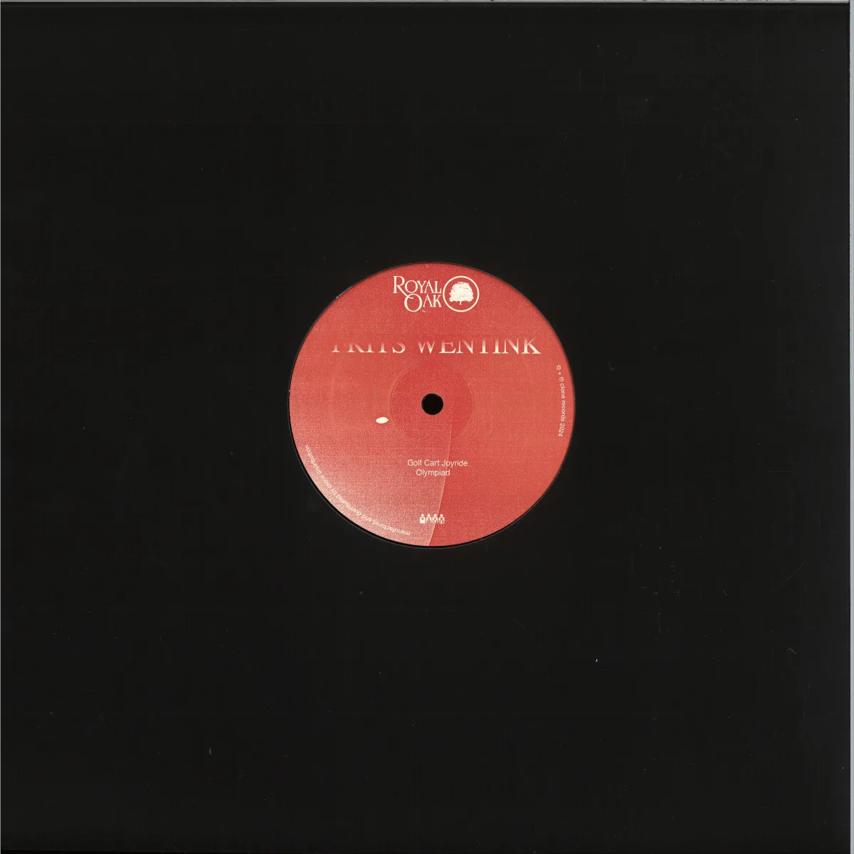 Back cover — Frits Wentink — Spiritual Basslines