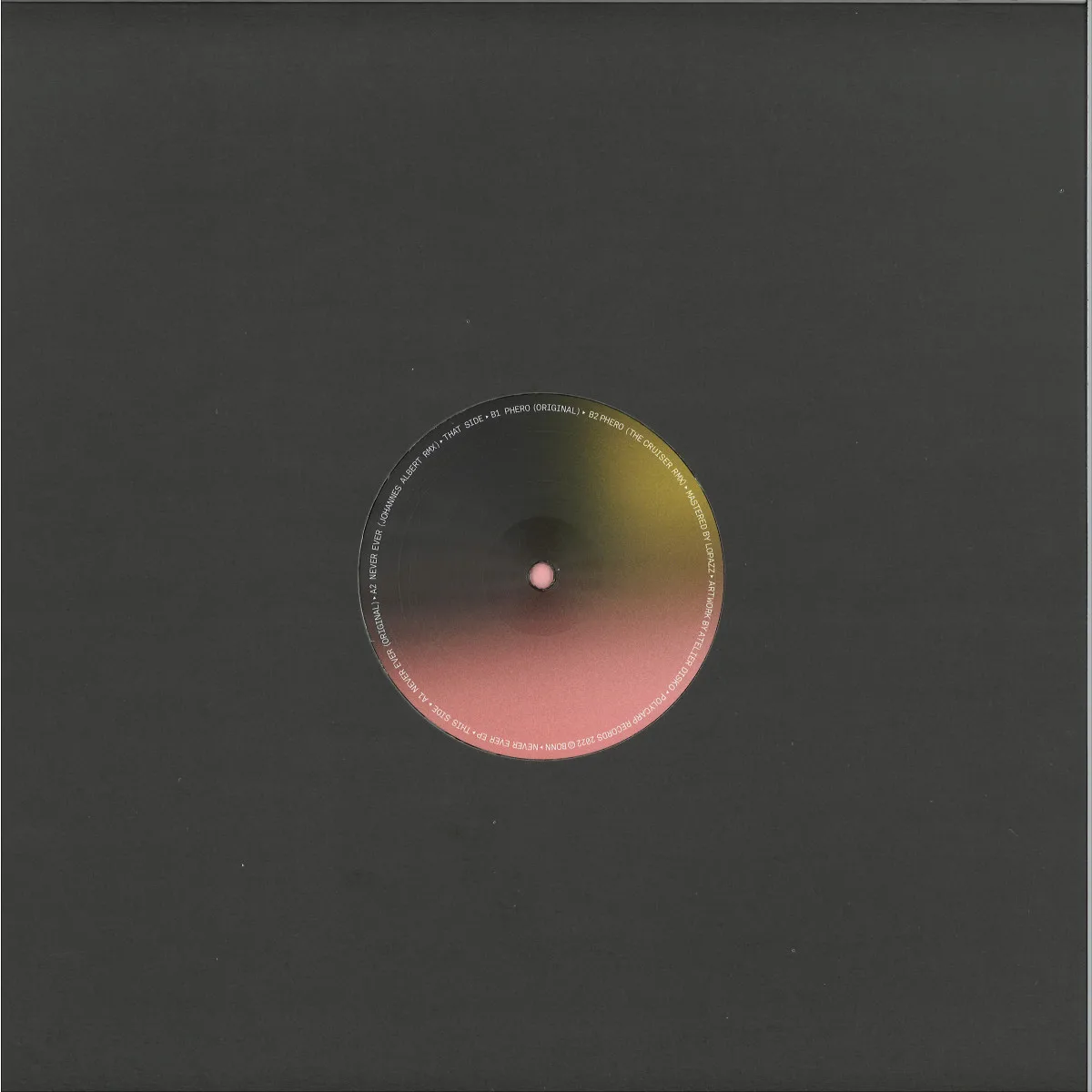 Back cover — Bonn — Never Ever