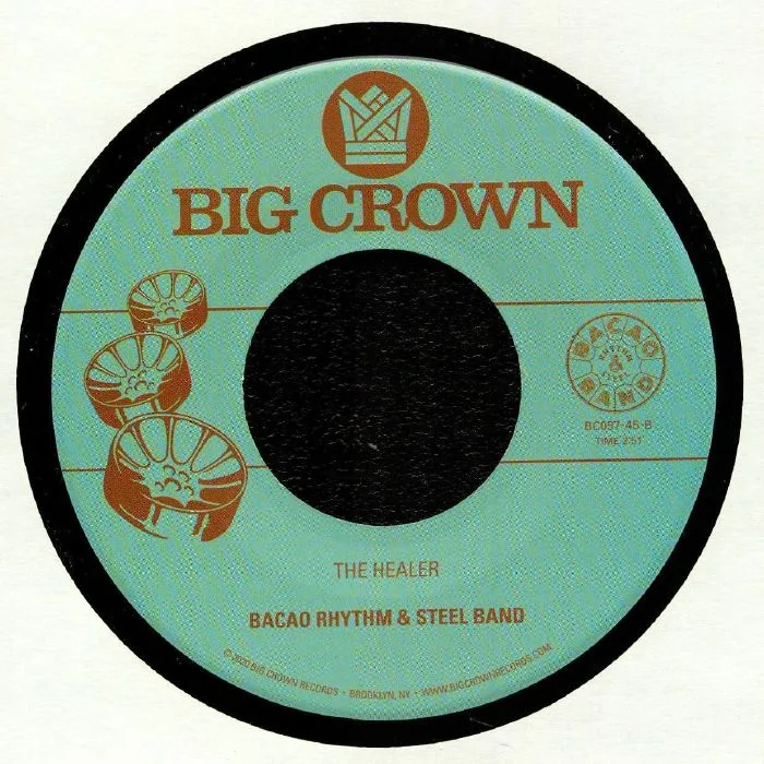 Обратная сторона обложки — BACAO RHYTHM & STEEL BAND — My Jamaican Dub