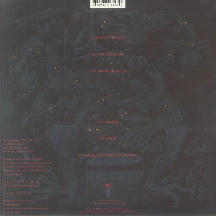 Back cover — DOPELORD — Songs For Satan