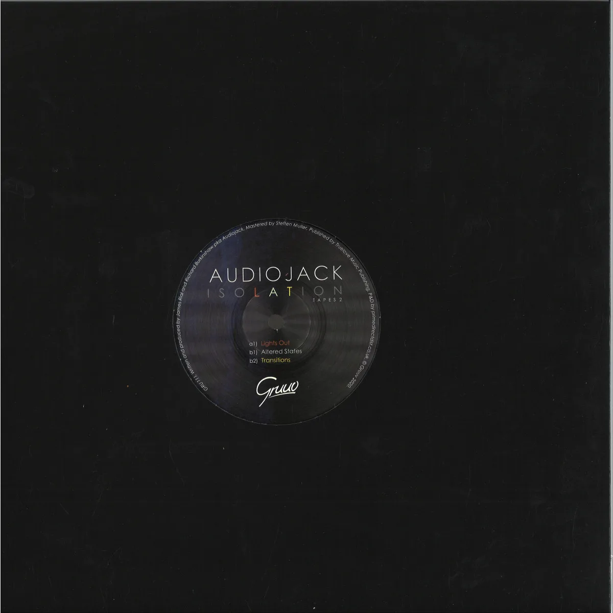 Обратная сторона обложки — Audiojack — Isolation Tapes 2