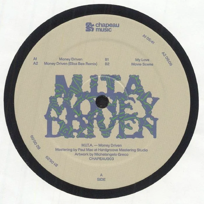 Лицевая сторона обложки — MITA — Money Driven