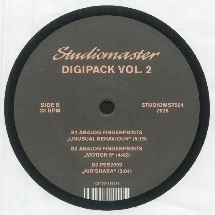 Back cover — Marco PASSARANI — Digipack Vol 2