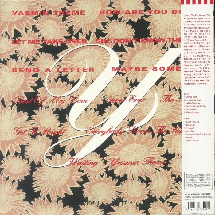 Back cover — YASMIN — A Scent Of Flowers