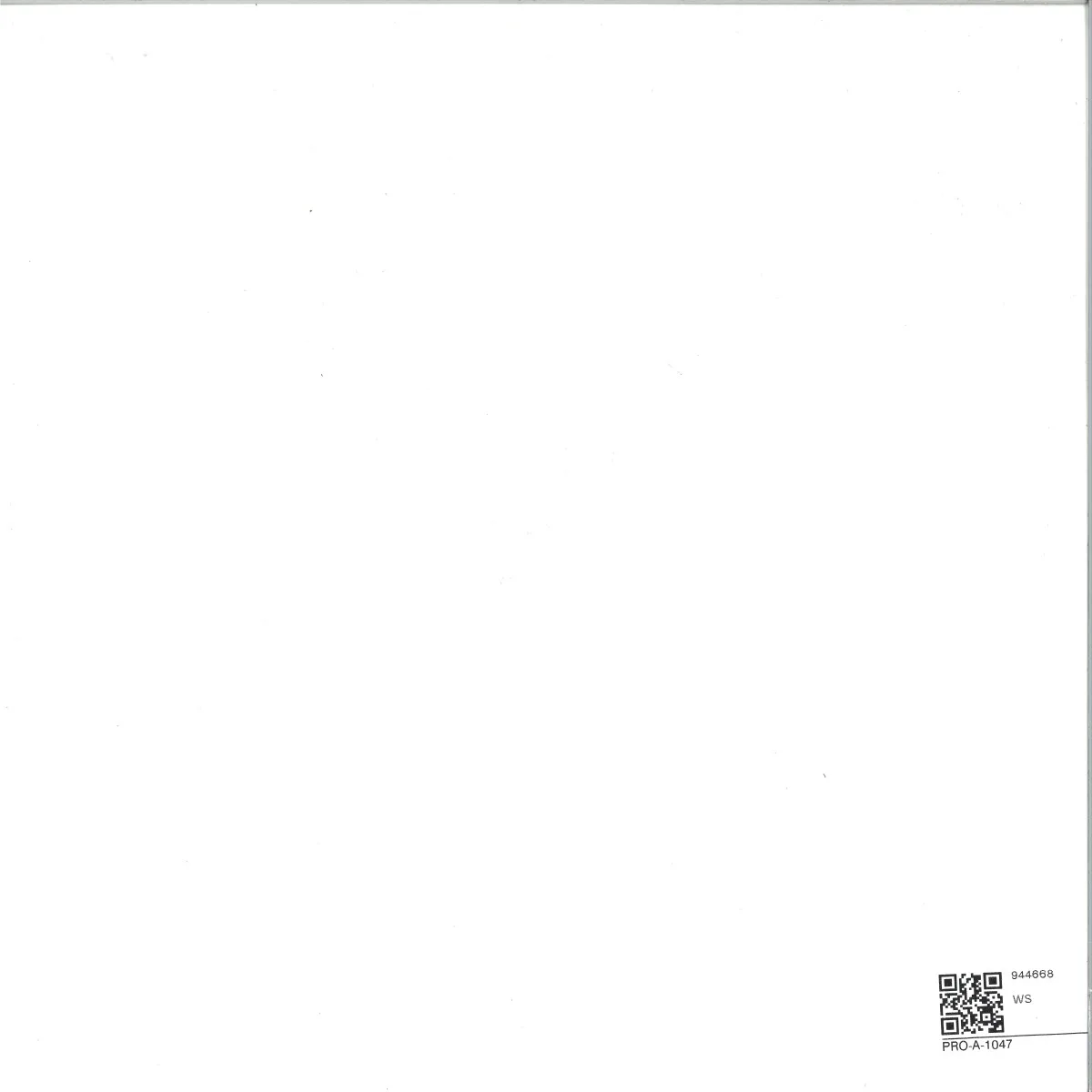 Back cover — Talking Heads — Remain In Light Unreleased Outtakes