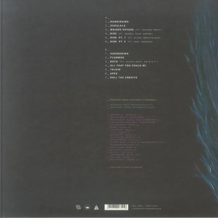 Back cover — HEADNODIC / JAZZ MAFIA — Headnodic & Jazz Mafia