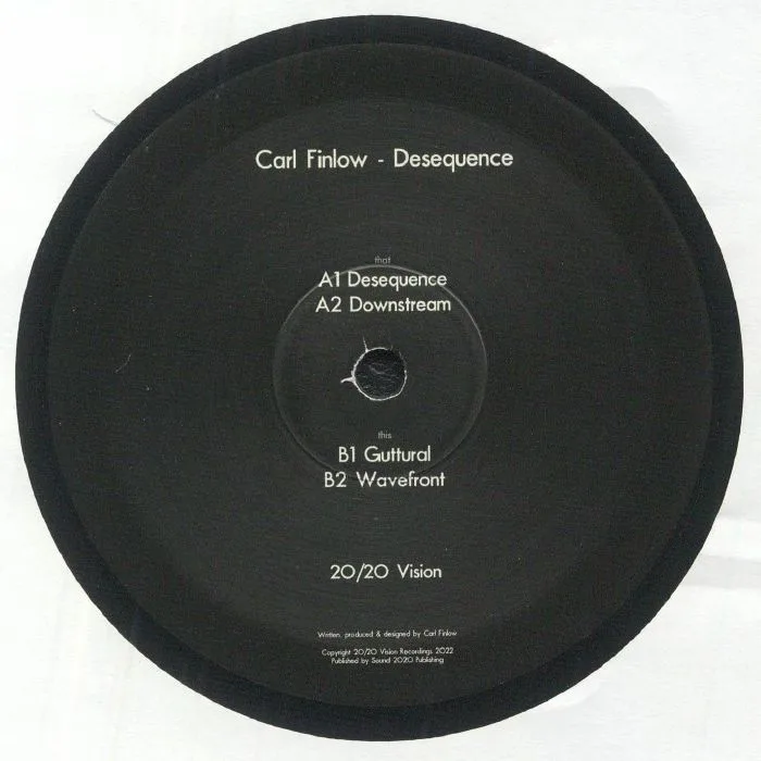 Back cover — Carl FINLOW — Desequence