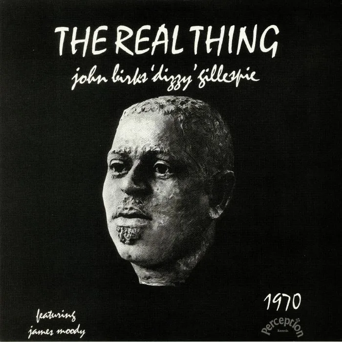 Лицевая сторона обложки — Dizzy GILLESPIE — The Real Thing
