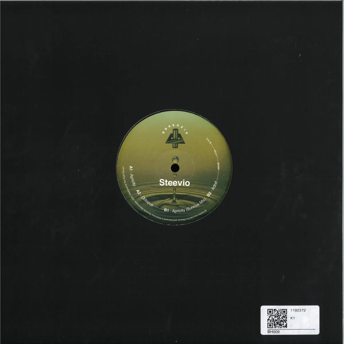 Back cover — Steevio — BH009