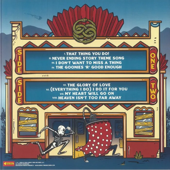 Back cover — NEW FOUND GLORY — From The Screen To Your Stereo