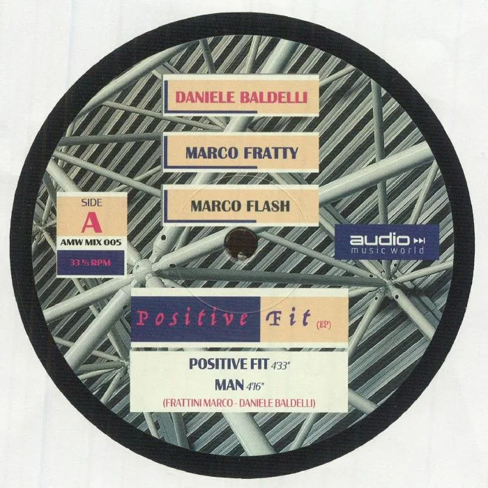 Front cover — Daniele BALDELLI / MARCO FRATTY / MARCO FLASH — Positive Fit EP
