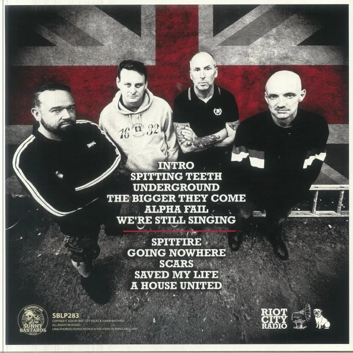Back cover — RIOT CITY RADIO — Spitting Teeth