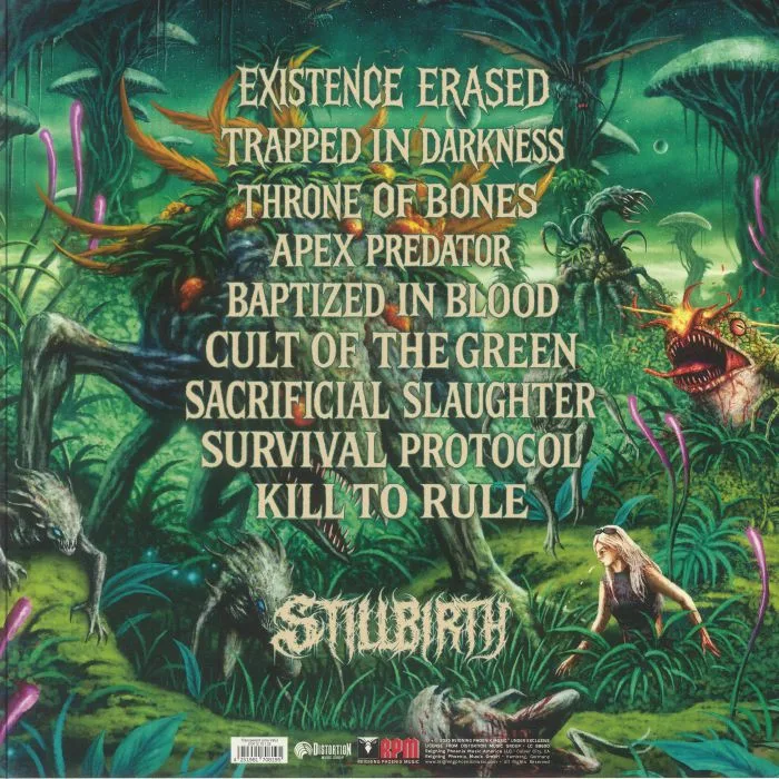 Back cover — STILLBIRTH — Survival Protocol