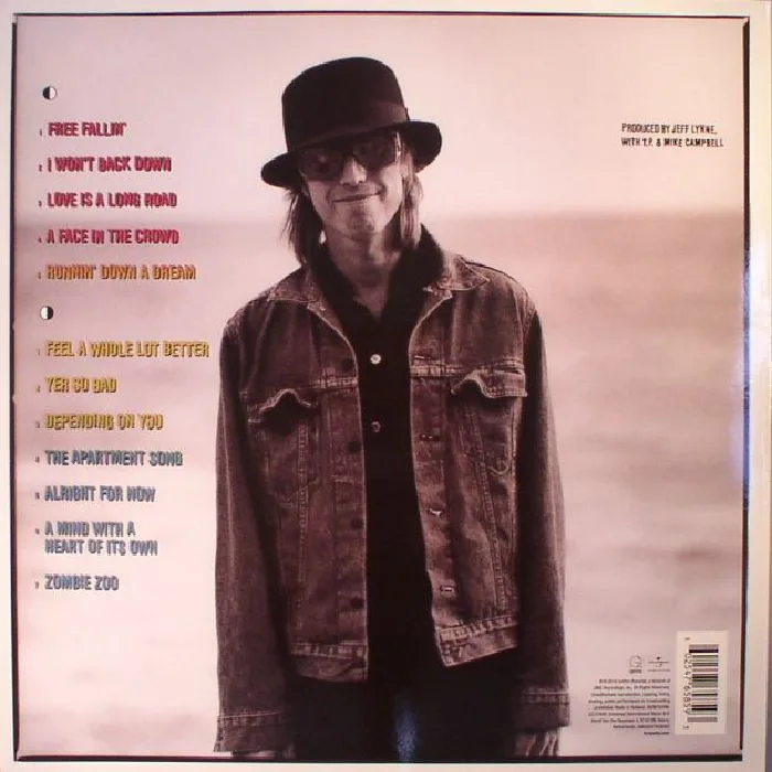 Обратная сторона обложки — Tom PETTY — Full Moon Fever (reissue)