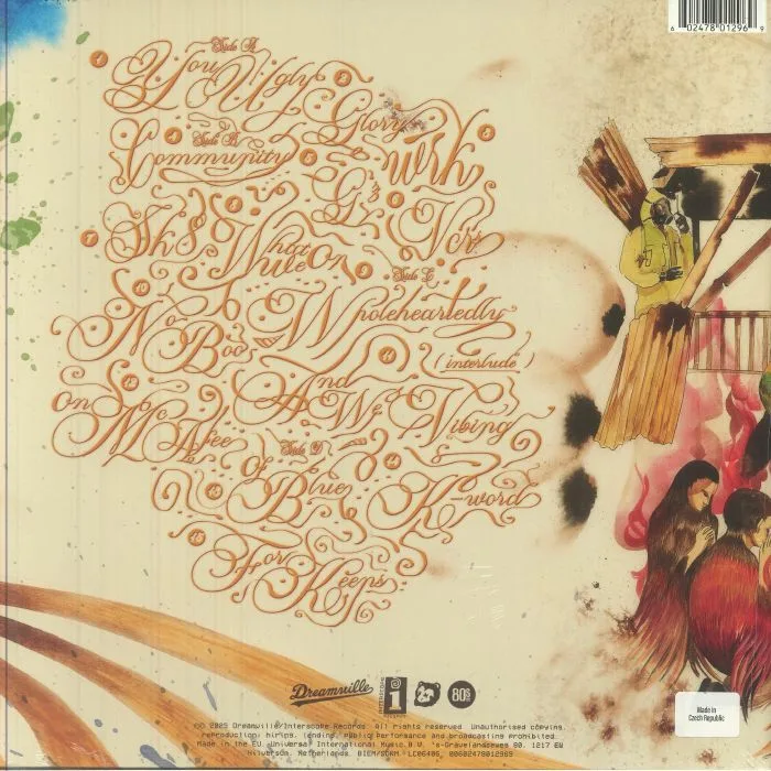 Back cover — JID — God Does Like Ugly