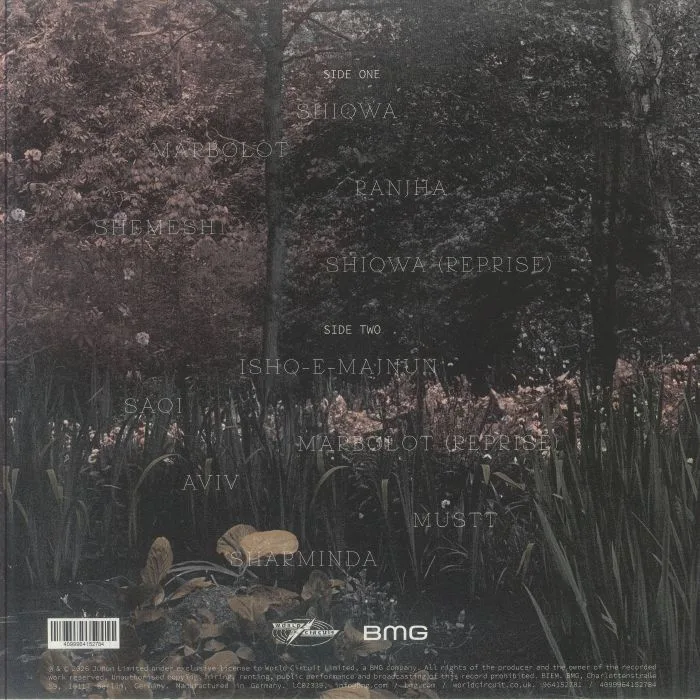 Back cover — Shye Ben TZUR / JONNY GREENWOOD / THE RAJASTHAN EXPRESS — Ranjha