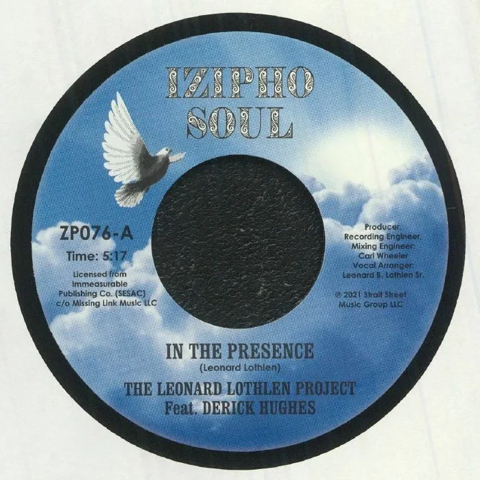 Лицевая сторона обложки — The LEONARD LOTHLEN PROJECT / GOSPEL CLOUDS — In The Presence